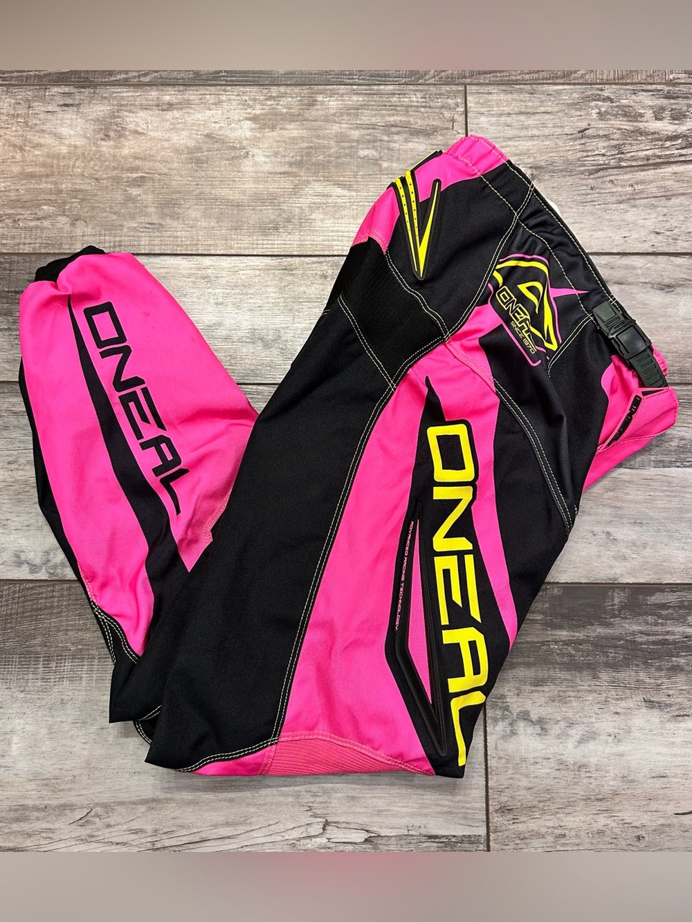 O'NEAL Women's Pink & Black Motocross Pants
